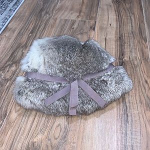 Real animal fur hat